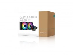 Tản nhiệt nước CPU DEEPCOOL CASTLE 240EX A-RGB (2 Fan 12cm/ Màu Đen)