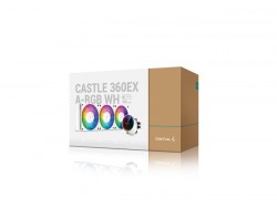 Tản nhiệt nước CPU DEEPCOOL CASTLE 360EX A-RGB WH (3 Fan 12cm/ Màu Trắng)