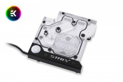 Linh kiện tản nhiệt nước - MONO BLOCK CPU EK-FB ASUS Z270I/Z370I Strix RGB Monoblock - Nickel