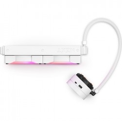 Tản nhiệt nước CPU NZXT Kraken X53 RGB White - 240mm (RL-KRX53-RW)