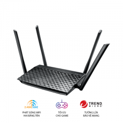 Router Wifi Băng Tần Kép Asus RT-AC1200 v2