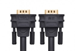 Cáp VGA 3+6C Ugreen UG-11633 dài 10M cho Màn Hình, Máy Chiếu Chính Hãng