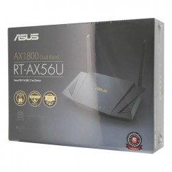 Thiết bị mạng ASUS RT-AX56U Wifi AX1800 2 băng tần, Wifi 6 (802.11ax), AiMesh 360 WIFI Mesh, AiProtection, USB 3.1