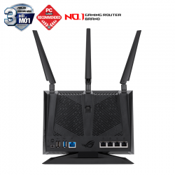 ASUS GT-AC2900 (Gaming Router) Wifi AC2900 2 băng tần, AiMesh 360 WIFI Mesh, WTFast, GeForce Now, AiProtection, USB 3.1, AURA RGB