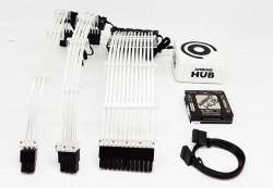 Combo dây nguồn Ambino RainPow 24Pin + 8Pin VGA + 6Pin VGA (kèm Hub) 24Pin-F2A