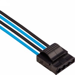 Bộ dây nguồn custom Corsair Premium Type 4 Gen 4 – Blue/Black (CP-8920228)