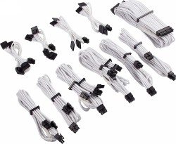 Bộ dây nguồn custom Corsair Premium Type 4 Gen 4 – White (CP-8920224)