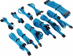 Bộ dây nguồn custom Corsair Premium Type 4 Gen 4 – Blue (CP-8920225)