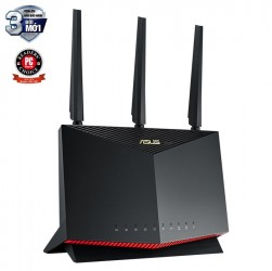 ASUS RT-AX86U (Gaming Router) Wifi AX5700 2 băng tần, Wifi 6 (802.11ax), AiMesh 360 WIFI Mesh, AiProtection, USB 3.1