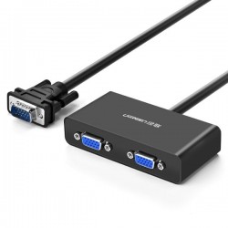 Cáp chia cổng chính hãng Ugreen VGA 1 ra 2 UG-40254 cao cấp
