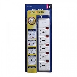 Ổ cắm điện ELPA ESL-VNI55 5 ổ điện, 5 công tắc, 5m
