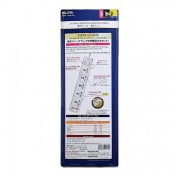 Ổ cắm điện ELPA ESU-VNC53 5 ổ điện, 1 công tắc, 3m, 2xUSB