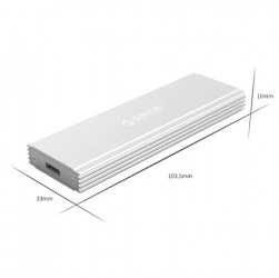 Hộp ổ cứng ORICO PRM2-C3 NVMe M.2 SSD Tốc độ 10Gbps