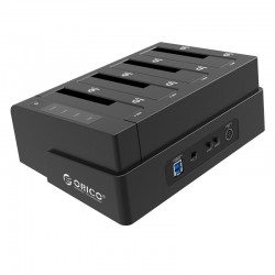 Đế ổ cứng ( Docking ) 4 ổ cứng, kết nối USB 3.0 ORICO 6648US3-C (Đen)