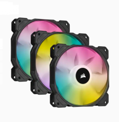 Bộ 3 quạt máy tính 120mm Corsair SP120 RGB ELITE kèm Node Core (CO-9050109-WW)