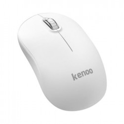 Chuột không dây Kenoo M104 Trắng (USB/1 pin rời)