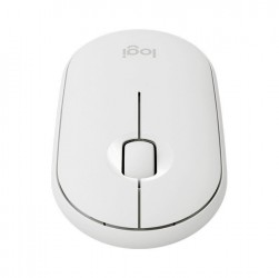 Chuột không dây Logitech Pebble M350 Wireless/ Bluetooth màu trắng 910-005600
