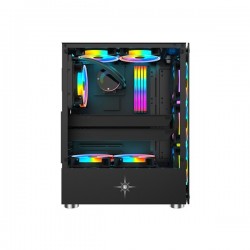 Vỏ case KENOO ESPORT K300 3F - Màu Đen ( 3 fan RGB - ATX)