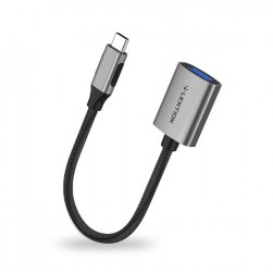 Bộ chuyển đổi Type C sang USB-A 3.0 Lention C6 - Xám