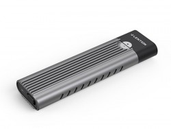 Hộp ổ cứng SSD M2 NVMe 0.33m Lention C9s - Xám
