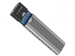 Hộp ổ cứng SSD M2 NVMe 0.33m Lention C9s - Xám