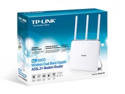 Router Wifi TP-Link Archer D9 ADSL2+ cổng Gigabit băng tần kép AC1900