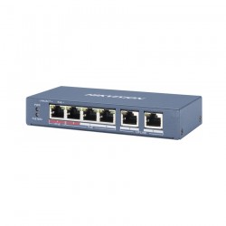 Thiết Bị Mạng Switch PoE HIKVISION 4 Ports 10/100Mbps Unmanaged DS-3E0106P-E/M