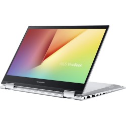 Laptop Asus VivoBook TP470EA-EC347W (Core i5-1135G7 | 8GB | 512GB | Intel Iris Xe | 14.0 inch FHD | Cảm ứng | Win 11 | Transparent Silver)