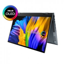 Laptop Asus Zenbook 14 Flip OLED UP5401ZA-KN005W (Core™ i5-12500H | 8GB | 512GB | Intel Iris Xe | 14.0-inch 2.8K | Cảm ứng | Win 11 | Pine Grey)