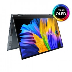 Laptop Asus Zenbook 14 Flip OLED UP5401ZA-KN005W (Core™ i5-12500H | 8GB | 512GB | Intel Iris Xe | 14.0-inch 2.8K | Cảm ứng | Win 11 | Pine Grey)