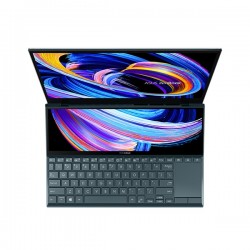Laptop Asus ZenBook Duo 14 UX482EA-KA397W (core i5-1135G7 | 8GB | 512GB | Intel Iris Xe | 14.0 inch FHD | Cảm ứng | Win 11 | Xanh)