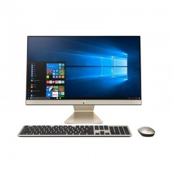 Máy tính để bàn Asus All in One V222FAK BA144W (i5-10210U/8GB/512GB-SSD/21.5FHD/CAM/MIC/W11SL) - Gold đen