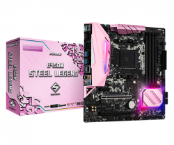 Mainboard ASROCK B450M Steel Legend (Pink Edition)