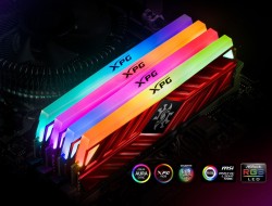 Ram Adata Spectrix D41 RGB 8GB DDR4 3600Mhz (AX4U36008G18I-ST41)