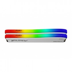Ram Kingston Fury Beast White RGB 16GB (2x8GB) DDR4 3200Mhz (KF432C16BWAK2/16)