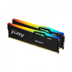 Ram Kingston FURY Beast RGB 32GB (2x16GB) DDR5 bus 5600Mhz (KF556C40BBAK2-32)