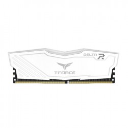 Ram TEAMGROUP T-Force DELTA RGB 16GB (1x16GB) DDR4 3200MHz (Trắng)