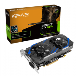 VGA GALAX GeForce GTX 1050 Ti (1-Click OC) 4GB GDDR5 (50IQH8DSQ3DD)