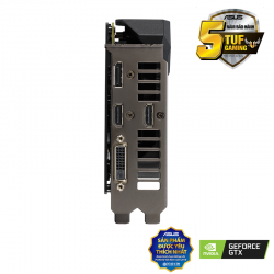 VGA ASUS TUF GTX 1660 Ti Gaming EVO OC 6GB GDDR6 (TUF-GTX1660TI-O6G-EVO-GAMING)