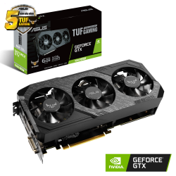 VGA ASUS TUF Gaming X3 GeForce GTX 1660 SUPER 6GB GDDR6 (TUF 3-GTX1660S-6G-GAMING)