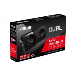 VGA Asus Dual RX 6650 XT OC 8GB GDDR6 (DUAL-RX6650XT-O8G)