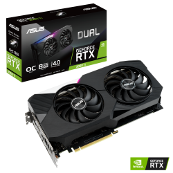 VGA ASUS Dual GeForce RTX 3060 Ti V2 OC 8GB GDDR6 (DUAL-RTX3060TI-O8G-V2)