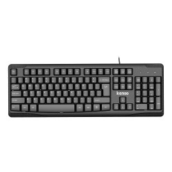 Bàn phím có dây Kenoo 9100K - Màu đen