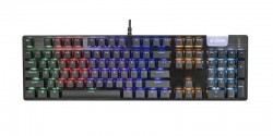 Bàn phím cơ E-DRA EK312 Black Red switch