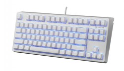 Bàn phím cơ E-DRA EK387 Ice White Huano Blue switch