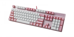 Bàn phím Rapoo V500 Pro Pink White Red switch