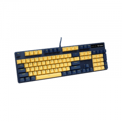 Bàn phím Rapoo V500 Pro Yellow Blue Blue switch