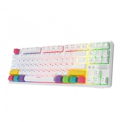 Bàn phím cơ AJAZZ K870T Bluetooth White Blue switch