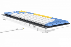 Bàn phím cơ DareU EK868 Bluetooth Black Brown switch
