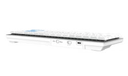 Bàn phím cơ DareU EK868 Bluetooth White Brown switch